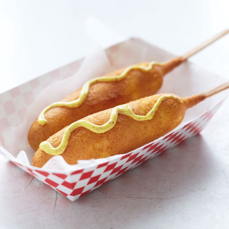 slide 3 of 5, Applegate Farms Applegate Gluten Free Frozen Uncured Beef Corn Dogs - 10oz/4ct, 4 ct; 10 oz