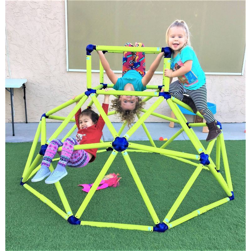 slide 2 of 7, Monkey Bars Toddler Gym Tower - Green: Eezy Peezy Climber, Outdoor Toys, Ages 3-6, 1 ct