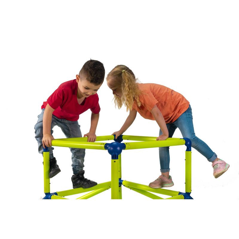slide 4 of 7, Monkey Bars Toddler Gym Tower - Green: Eezy Peezy Climber, Outdoor Toys, Ages 3-6, 1 ct
