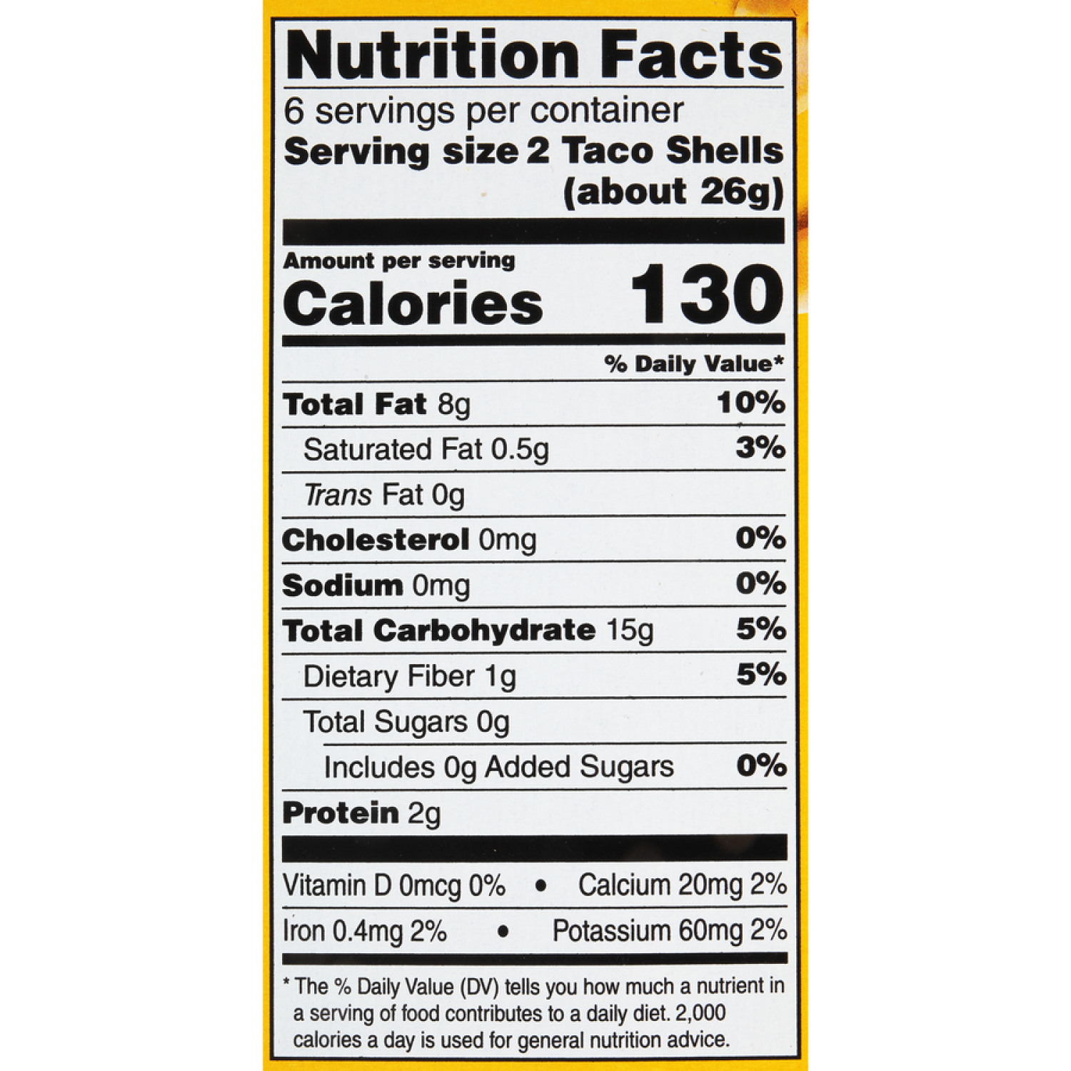 slide 2 of 3, Garden of Eatin' Taco Shell Yellow Org, 1 ct