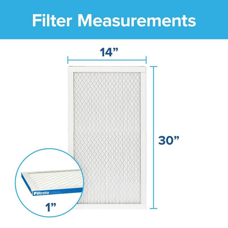 slide 2 of 12, Filtrete 12x24x1 Premium Allergen Bacteria and Virus Air Filter 1900 MPR, 1 ct