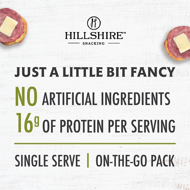 slide 2 of 4, Hillshire Farm Hillshire Snacking Small Plates Genoa Salami and White Cheddar Cheese - 2.76oz, 2.76 oz