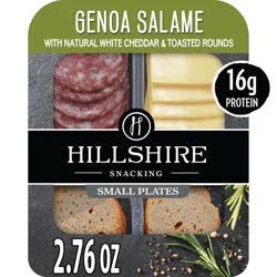 Hillshire Farm Hillshire Snacking Small Plates Genoa Salami and White Cheddar Cheese - 2.76oz