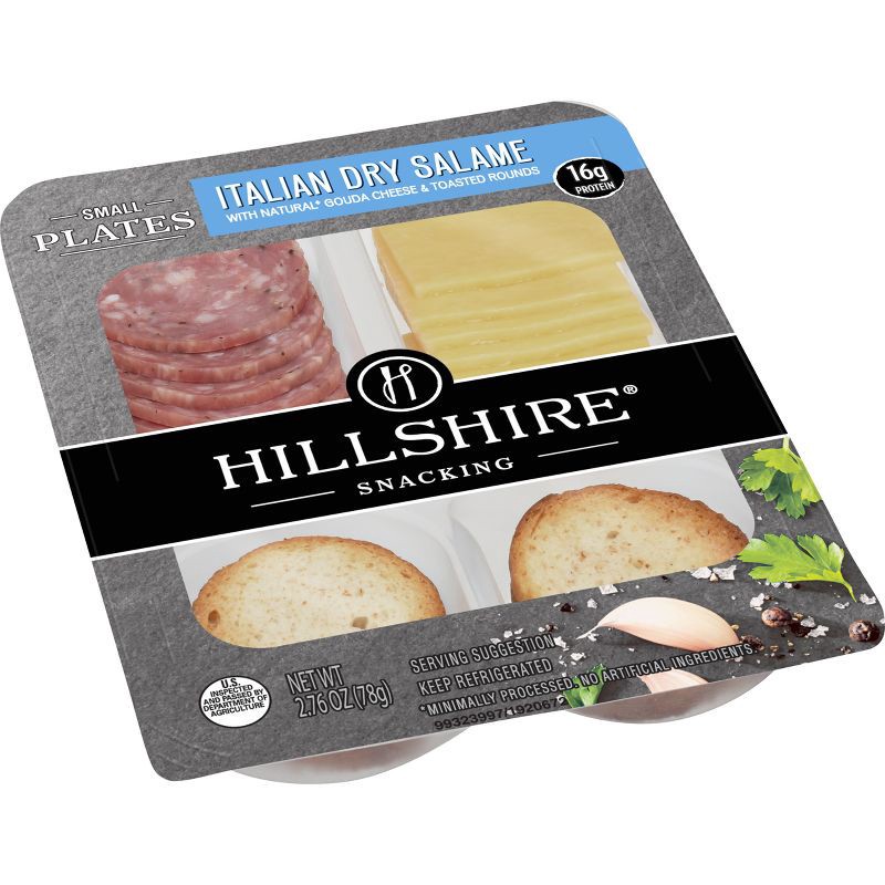 slide 5 of 7, Hillshire Farm Hillshire Italian Dry Salami Small Plates - 2.76oz, 2.76 oz