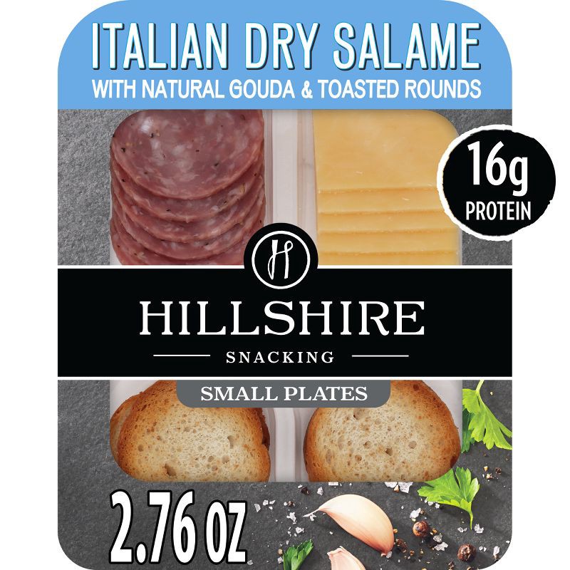 slide 1 of 7, Hillshire Farm Hillshire Italian Dry Salami Small Plates - 2.76oz, 2.76 oz