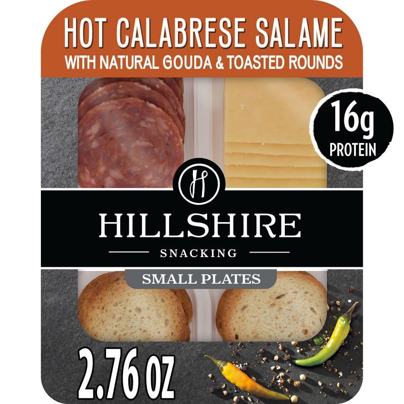 slide 1 of 7, Hillshire Farm Hillshire Snacking Small Plates Calabrese Pepperjack - 2.76oz, 2.76 oz