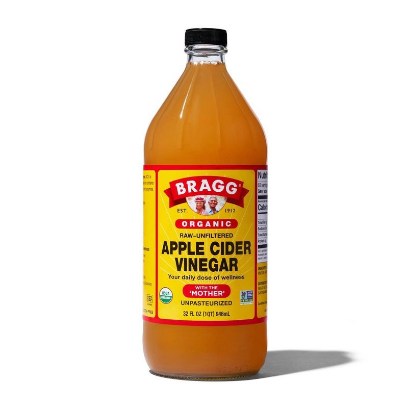 slide 1 of 8, Bragg Organic Apple Cider Vinegar - 32 fl oz, 32 fl oz