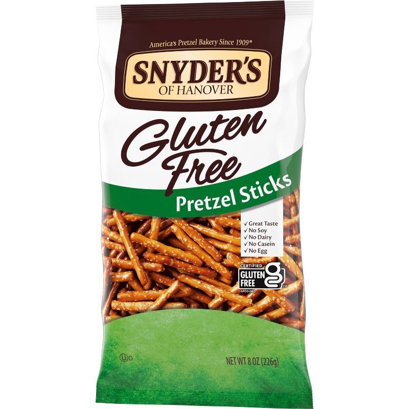 slide 3 of 7, Snyder's of Hanover Pretzels Gluten Free Pretzel Sticks - 8oz, 8 oz