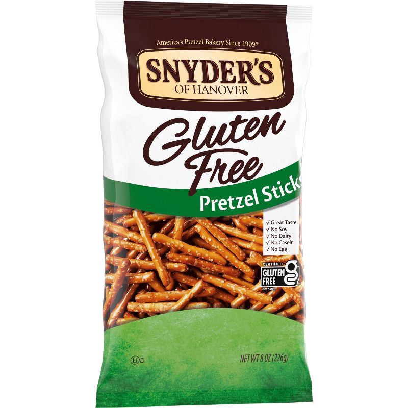 slide 2 of 7, Snyder's of Hanover Pretzels Gluten Free Pretzel Sticks - 8oz, 8 oz