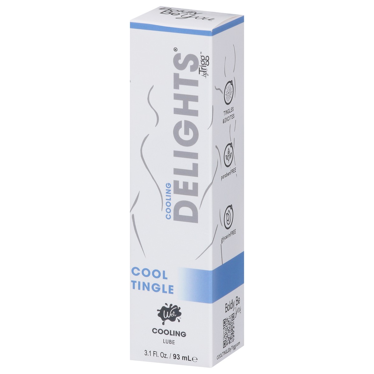 slide 14 of 14, Wet Delights by Trigg Cool Tingle Lubricant 3.1 fl oz, 3.10 fl oz