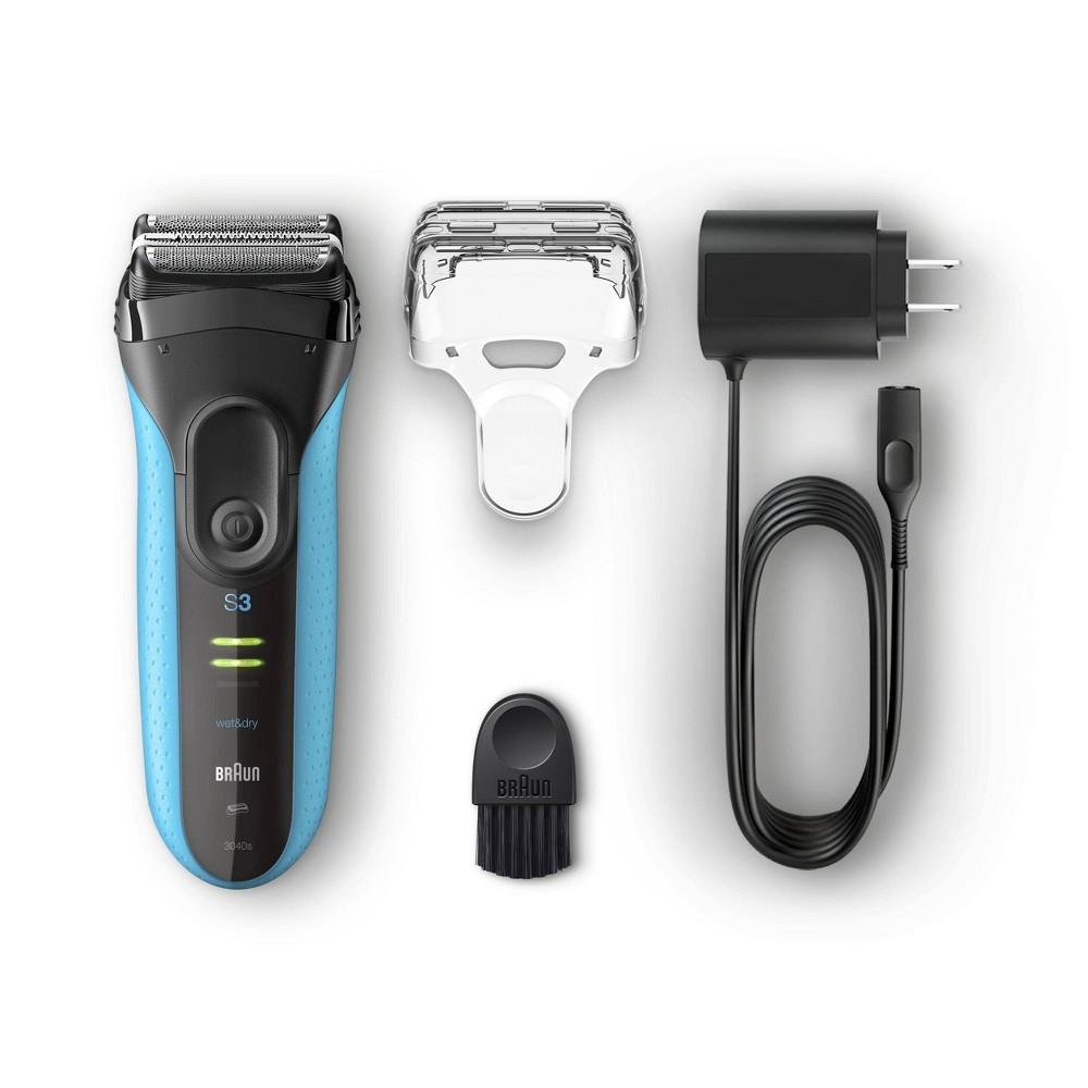 slide 7 of 7, Braun Series 3 ProSkin 3040s Men's Rechargeable Wet & Dry Electric Foil Shaver, 1 ct