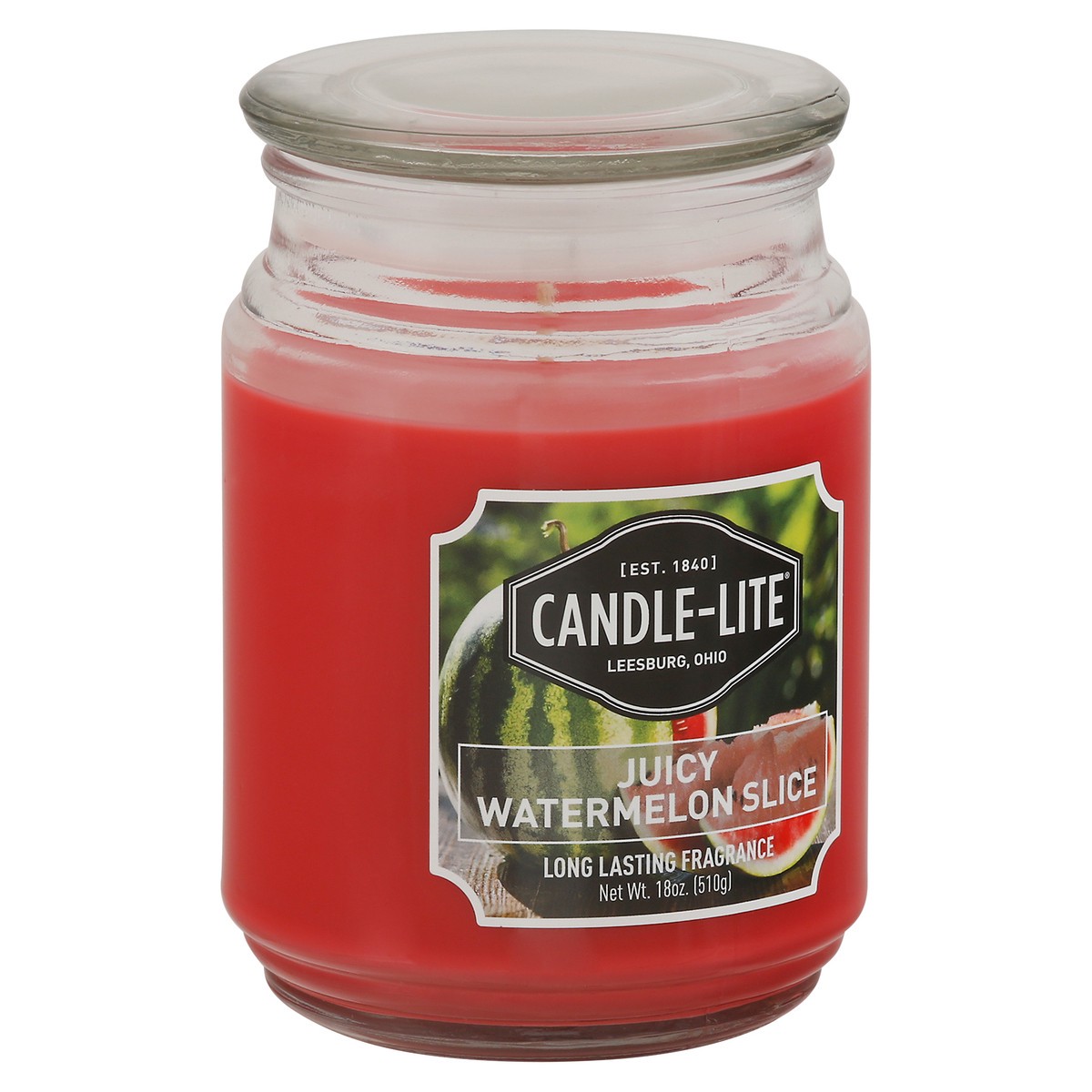 slide 5 of 9, Candle-Lite EDES Juicy Watermelon Slice Jar, 18 oz