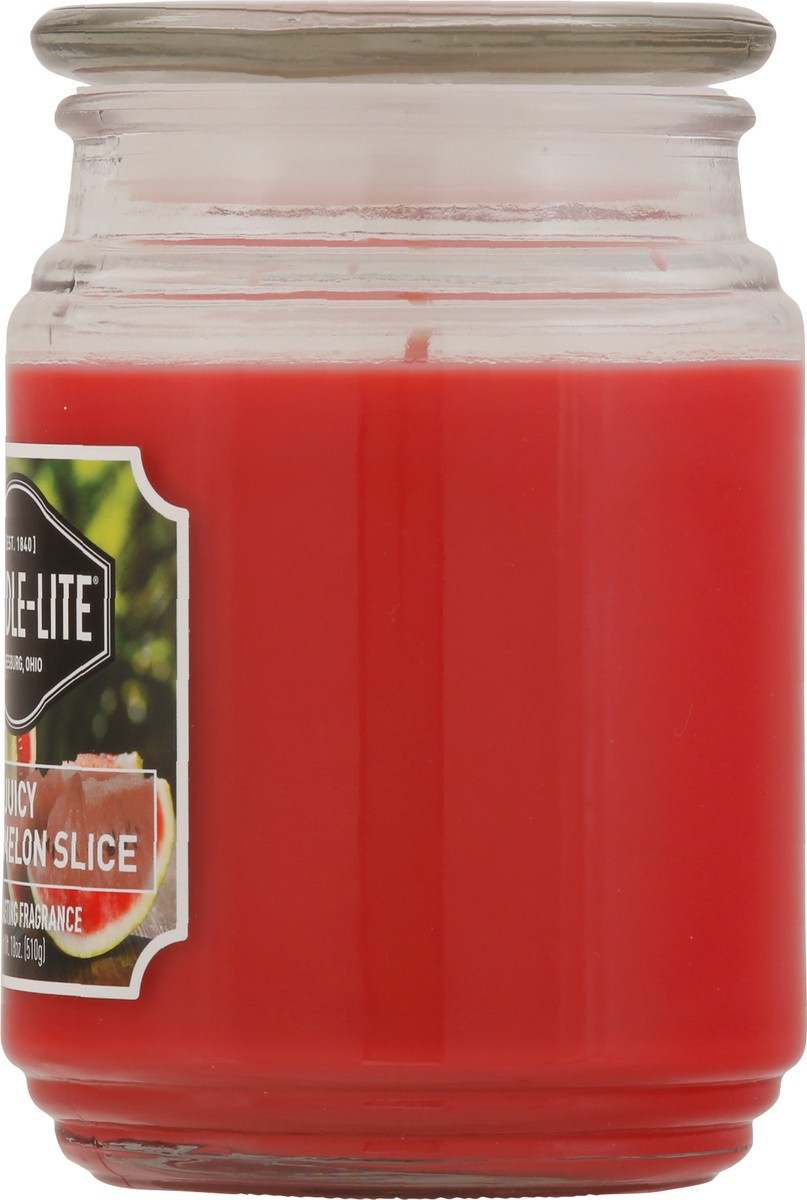 slide 4 of 9, Candle-Lite EDES Juicy Watermelon Slice Jar, 18 oz