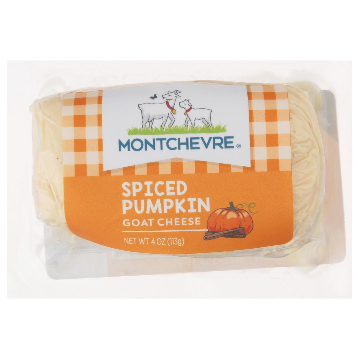 slide 1 of 4, Montchevre Spiced Pumpkin Goat Cheese 4 oz, 4 oz