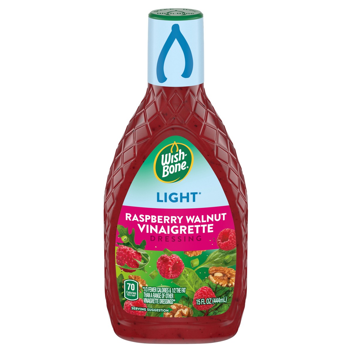slide 1 of 6, Wish-Bone Light Raspberry Walnut Vinaigrette Salad Dressing- 15 fl oz, 15 fl oz