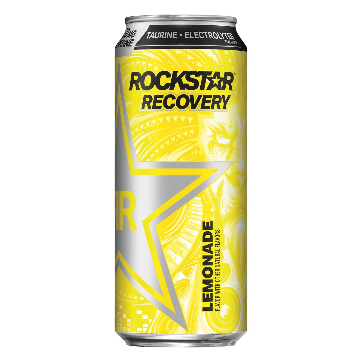 slide 1 of 1, Rockstar Recovery Energy Drink Lemonade 16 Fl Oz, 16 fl oz
