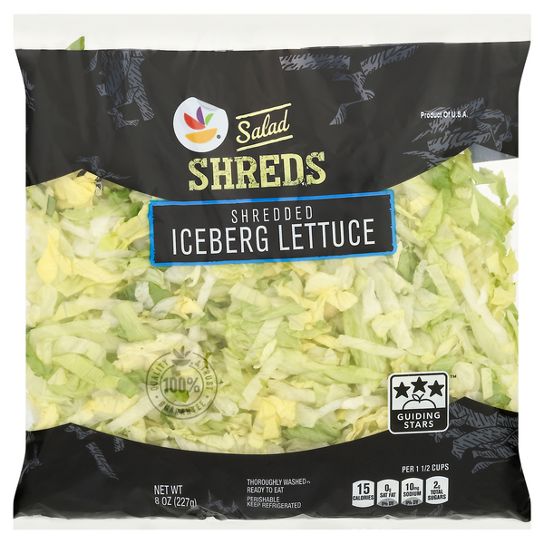 slide 1 of 1, GIANT Salad Shreds Iceberg Lettuce Shredded, 8 oz