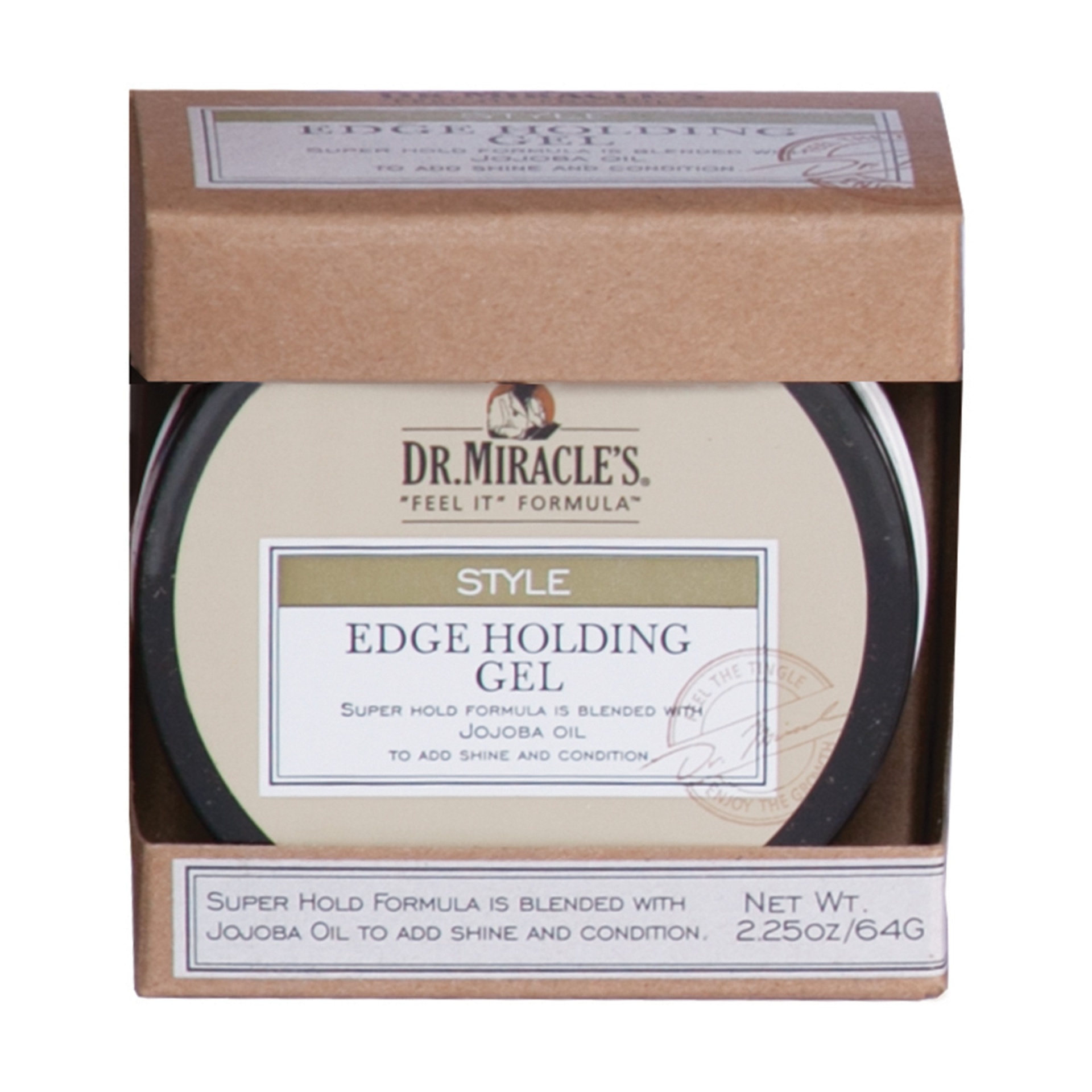 slide 1 of 1, Dr. Miracle's Edge Holding Gel, 4 fl oz