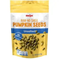 Meijer Unsalted Raw Pumpkin Seeds