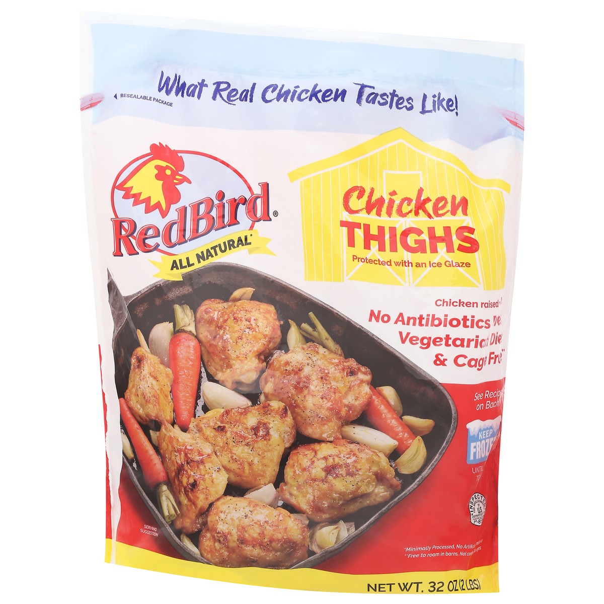 slide 12 of 14, Red Bird Chicken Thigh 32 oz, 1 ct