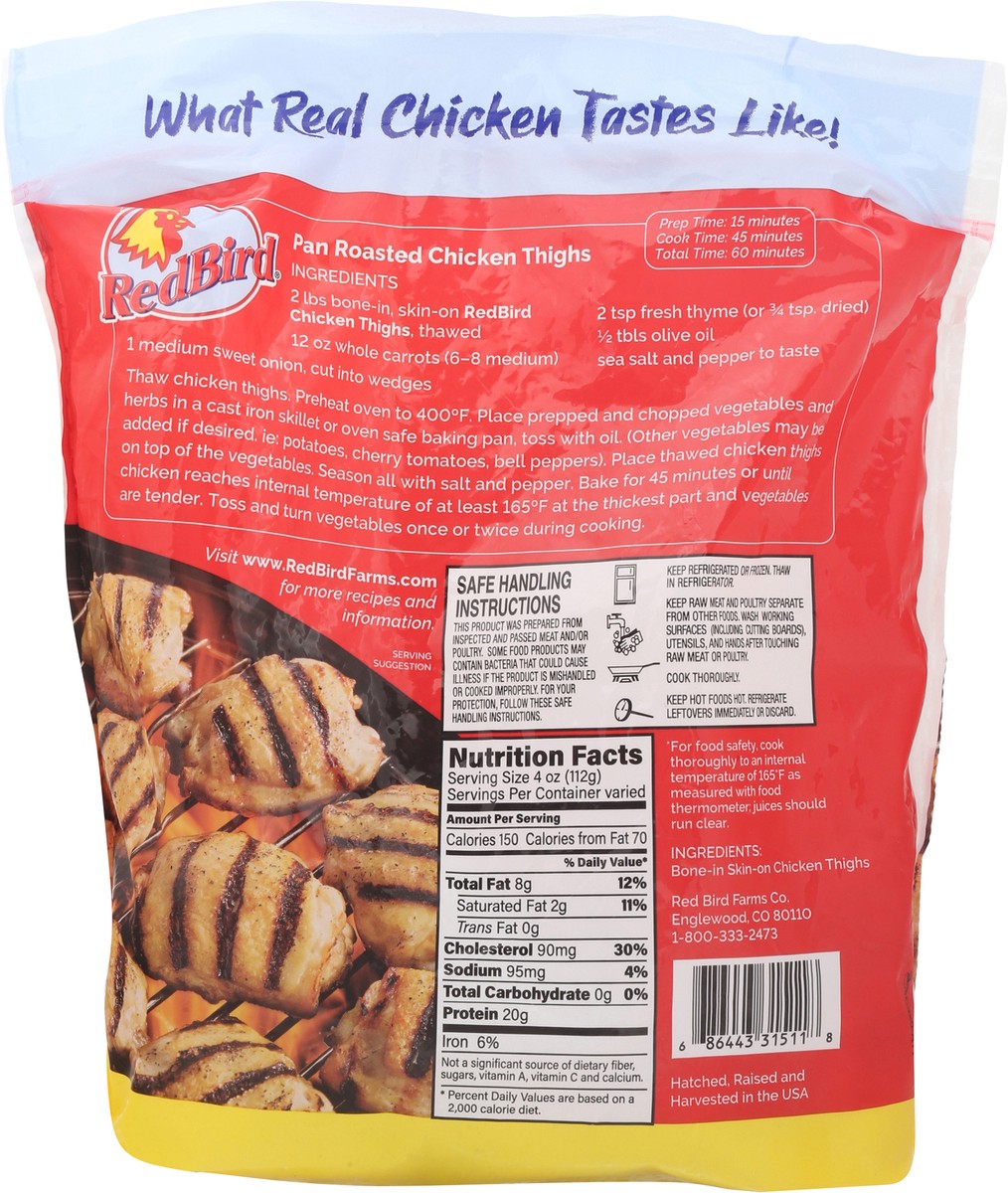 slide 10 of 14, Red Bird Chicken Thigh 32 oz, 1 ct