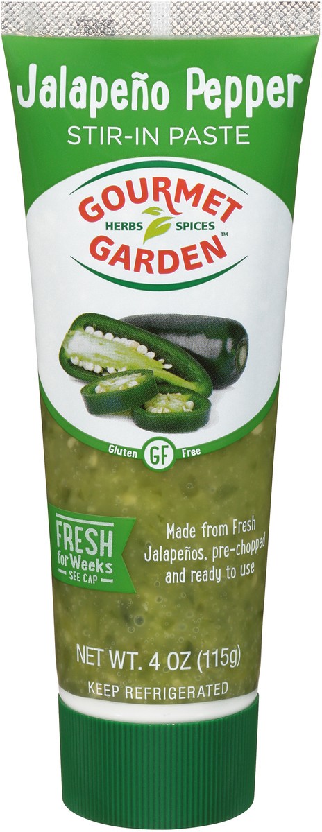 slide 7 of 8, Gourmet Garden Jalapeño Stir-In Paste, 4 oz, 4 oz