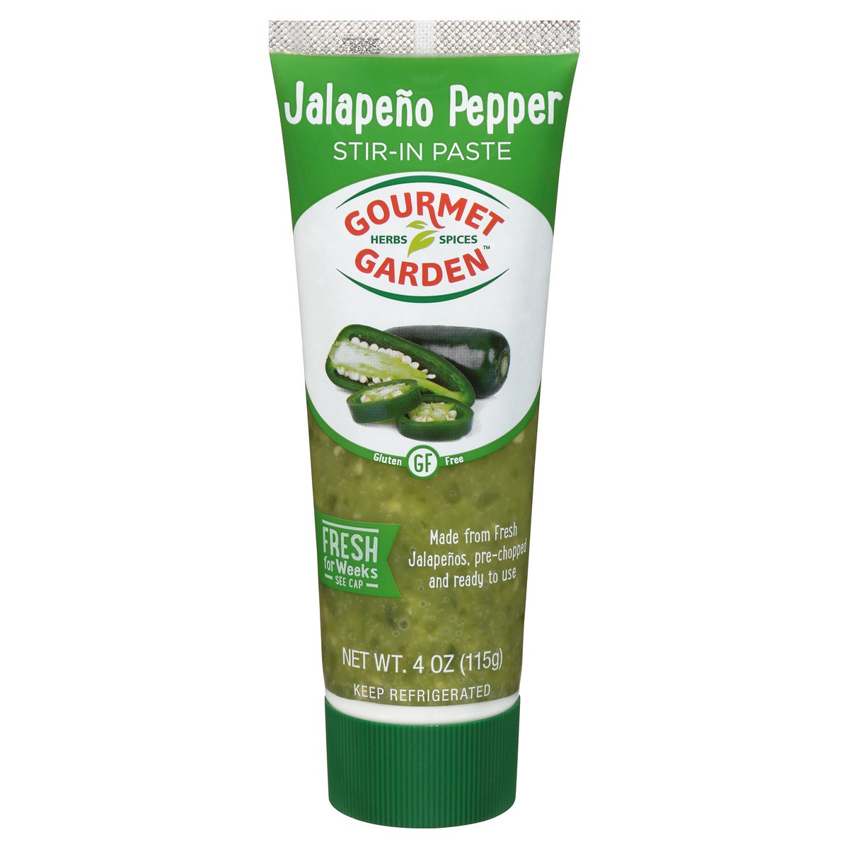 slide 6 of 8, Gourmet Garden Jalapeño Stir-In Paste, 4 oz, 4 oz