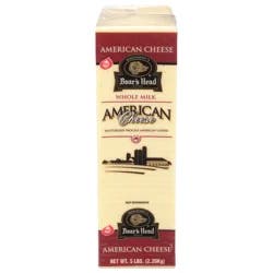 Boar's Head Deli Lower Fat & Sodium White American Cheese (Regular Sliced)