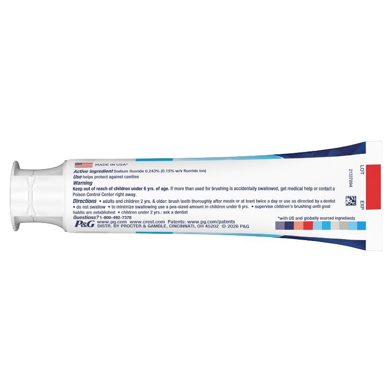 slide 15 of 15, Crest 3D White Advanced Arctic Fresh Teeth Whitening Toothpaste - 3.3oz, 3.3 oz