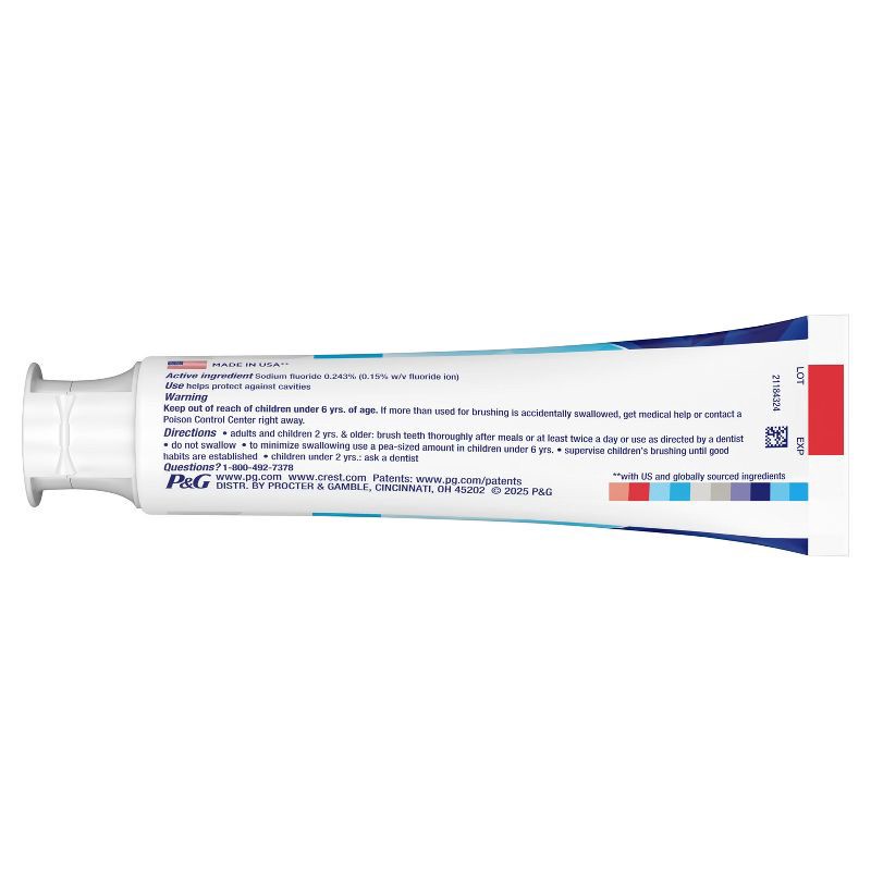 slide 11 of 11, Crest 3D White Advanced Arctic Fresh Teeth Whitening Toothpaste - 3.3oz, 3.3 oz
