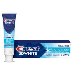 Crest 3D White Advanced Arctic Fresh Teeth Whitening Toothpaste - 3.3oz