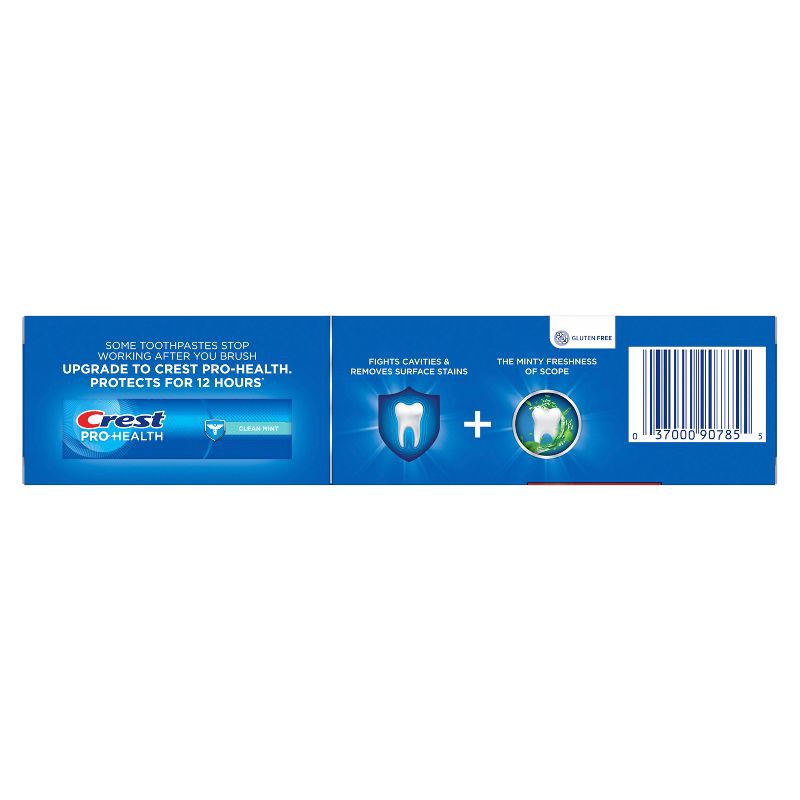 slide 4 of 10, Crest + Scope Outlast Complete Whitening Toothpaste, Mint - 5.4 oz, 5.4 oz