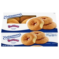 Entenmann's Plain Donuts, 12 count, 17 oz