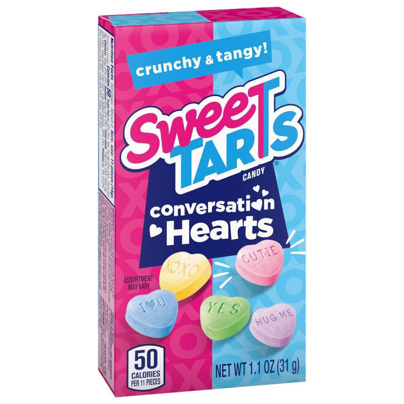 slide 4 of 4, SweeTARTS Conversation Hearts 1.1 oz, 1.1 oz