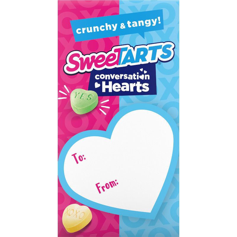 slide 2 of 4, SweeTARTS Conversation Hearts 1.1 oz, 1.1 oz