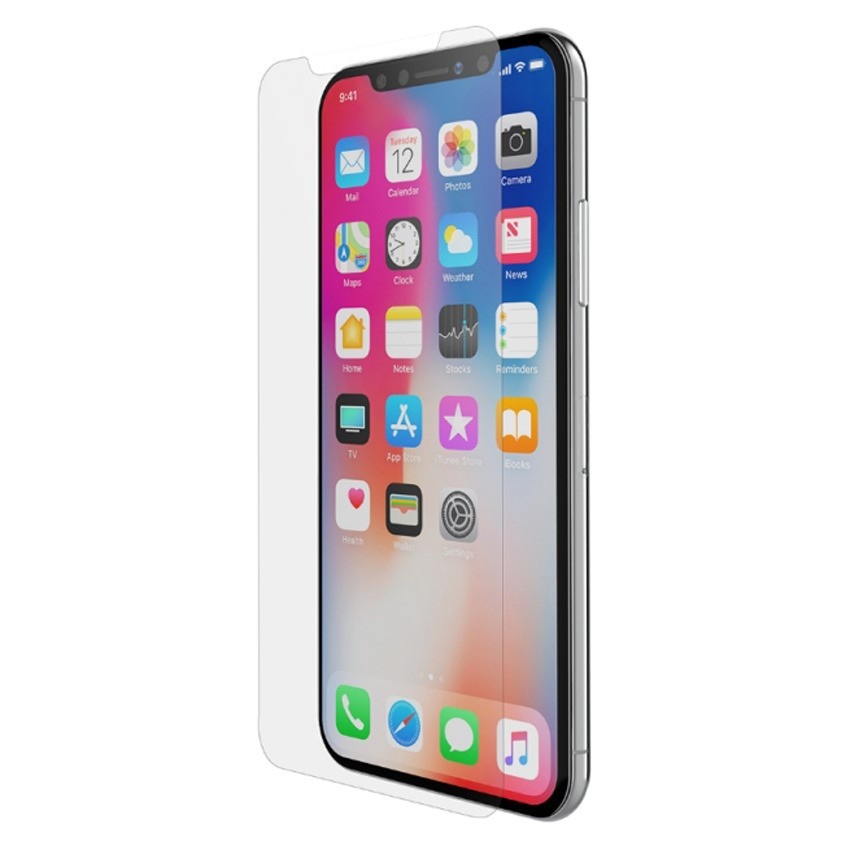 slide 1 of 3, Belkin iPhone X - Tempered Glass Screen Protector, 1 ct