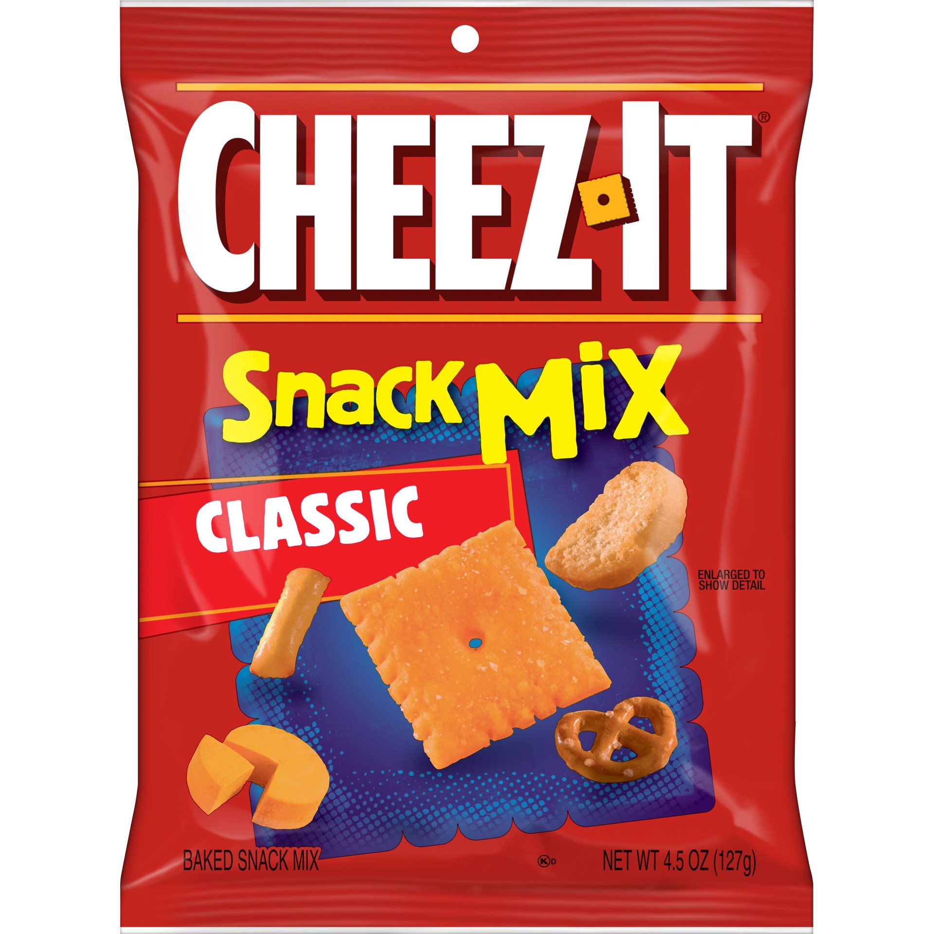 slide 1 of 5, Cheez-It Snack Mix, Classic, 4.5 oz, 4.5 oz