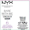 slide 4 of 5, NYX Professional Makeup Bare With Me Concealer Serum, Camel, 1 ct