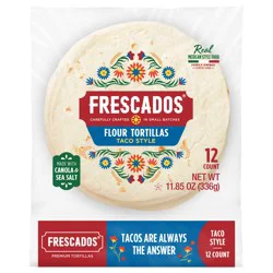 Frescados Tortillas, Flour, Taco Style