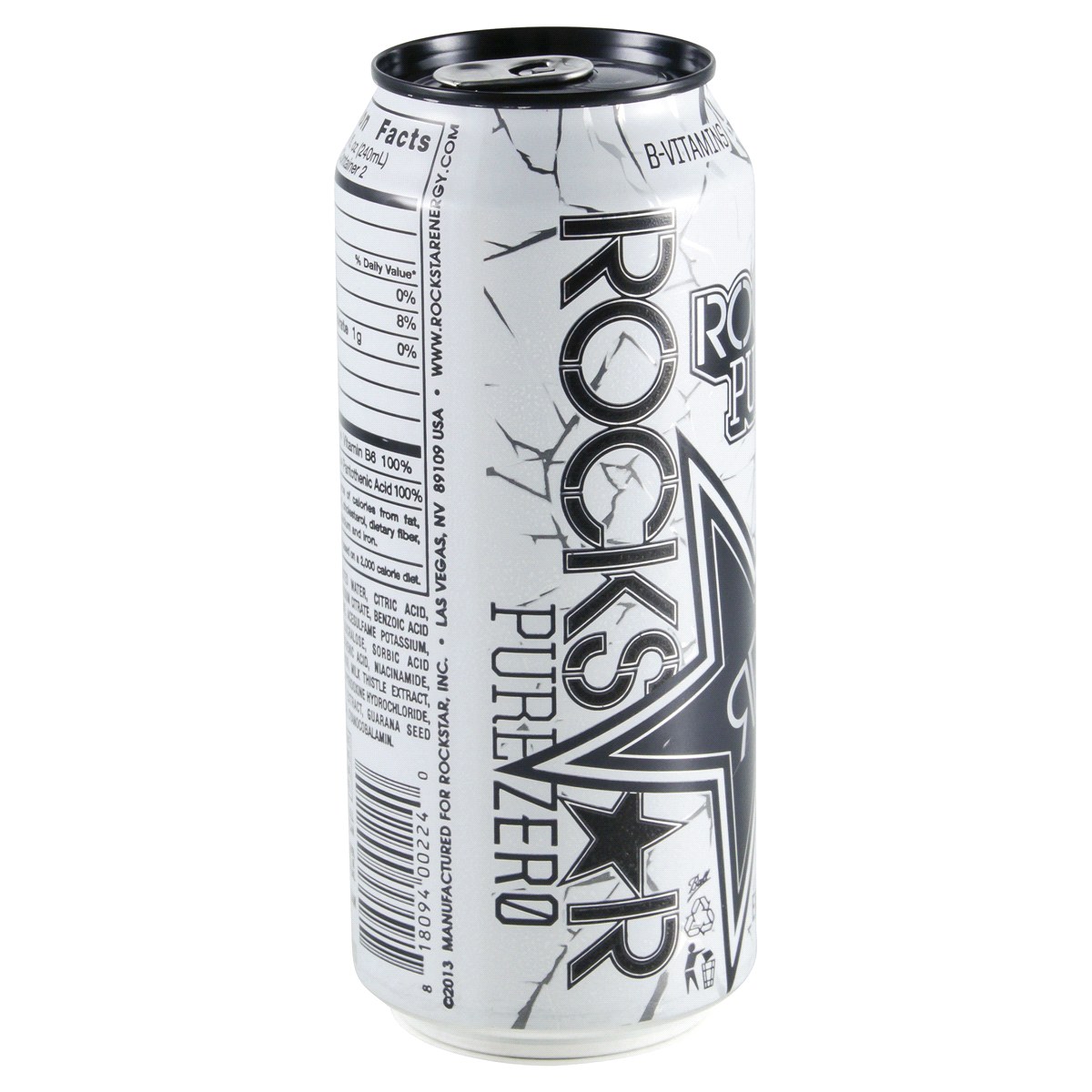 Rockstar® Pure Zero Silver Ice Energy Drink Can, 16 fl oz - Gerbes Super  Markets