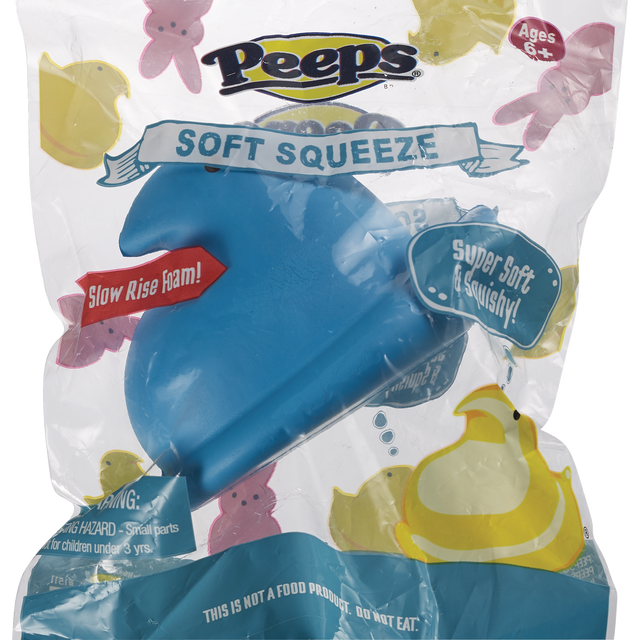 slide 1 of 1, Peeps Soft Squeeze Foam Shapes - Assorted, 1 ct