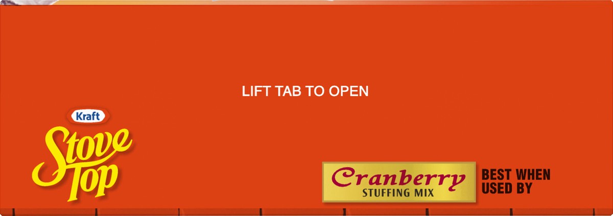 slide 2 of 13, Kraft Stove Top Cranberry Stuffing Mix 6 oz Box, 6 oz