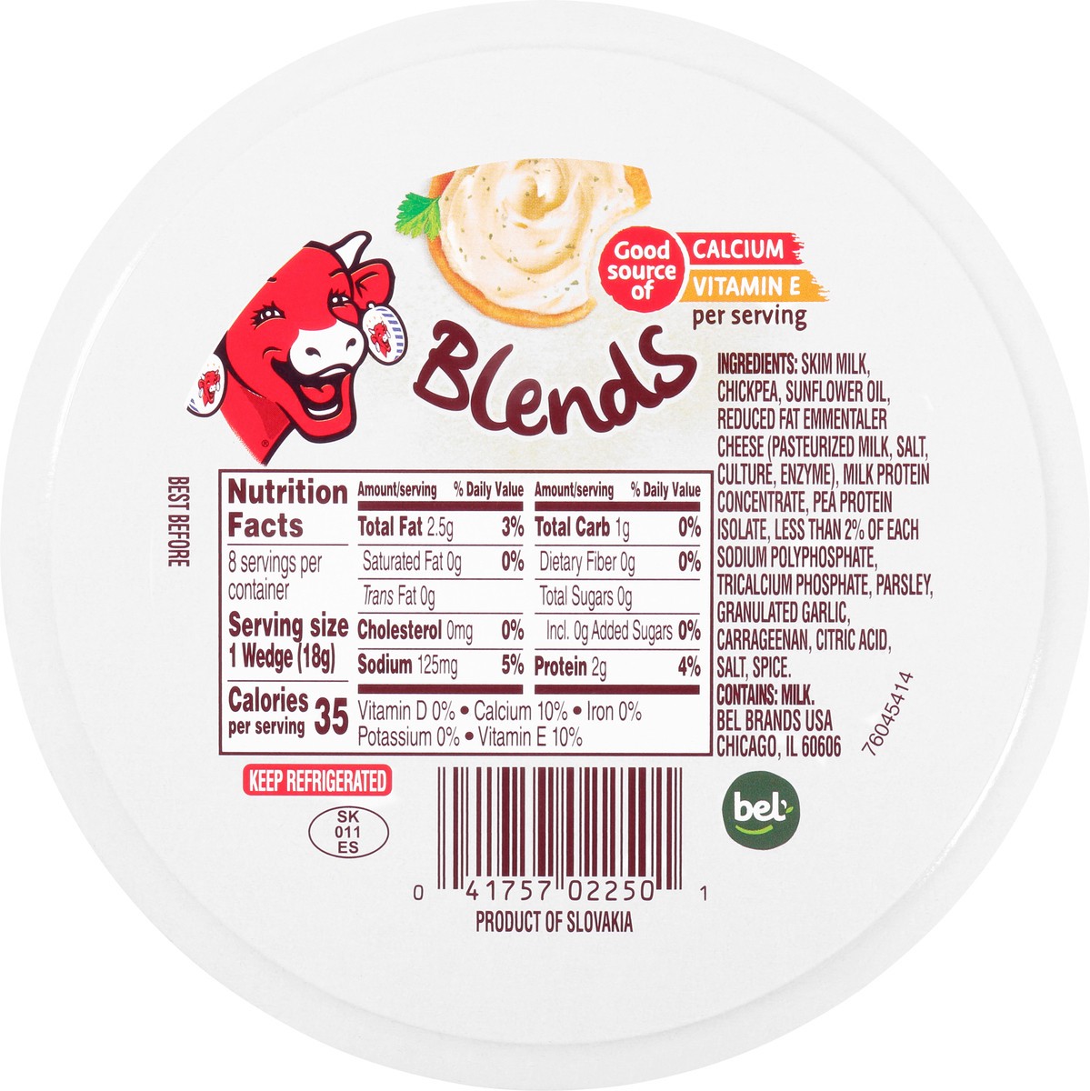 slide 3 of 7, The Laughing Cow Cheese Spread, 4.9 oz