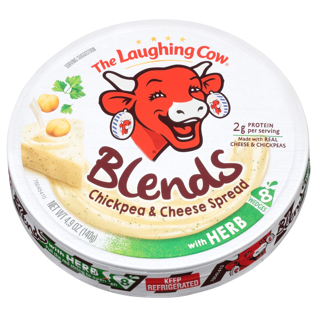 slide 1 of 7, The Laughing Cow Cheese Spread, 4.9 oz