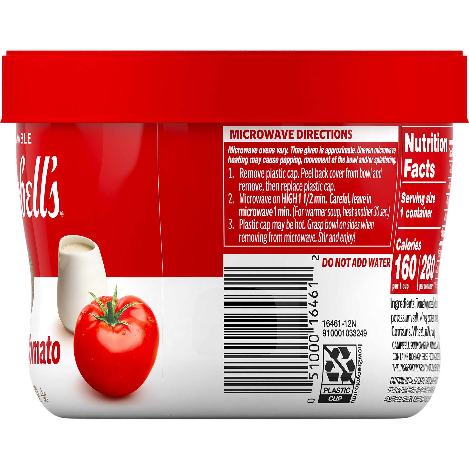 slide 2 of 5, Campbell's Creamy Tomato Soup, 15.400 oz