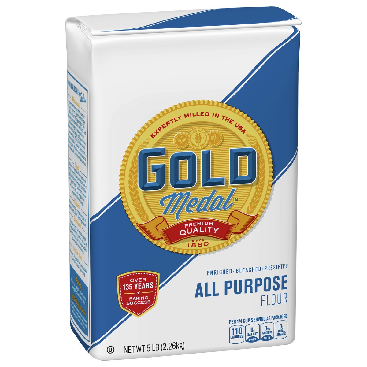 slide 2 of 9, Gold Medal All Purpose Flour, 5 lb., 5 lb