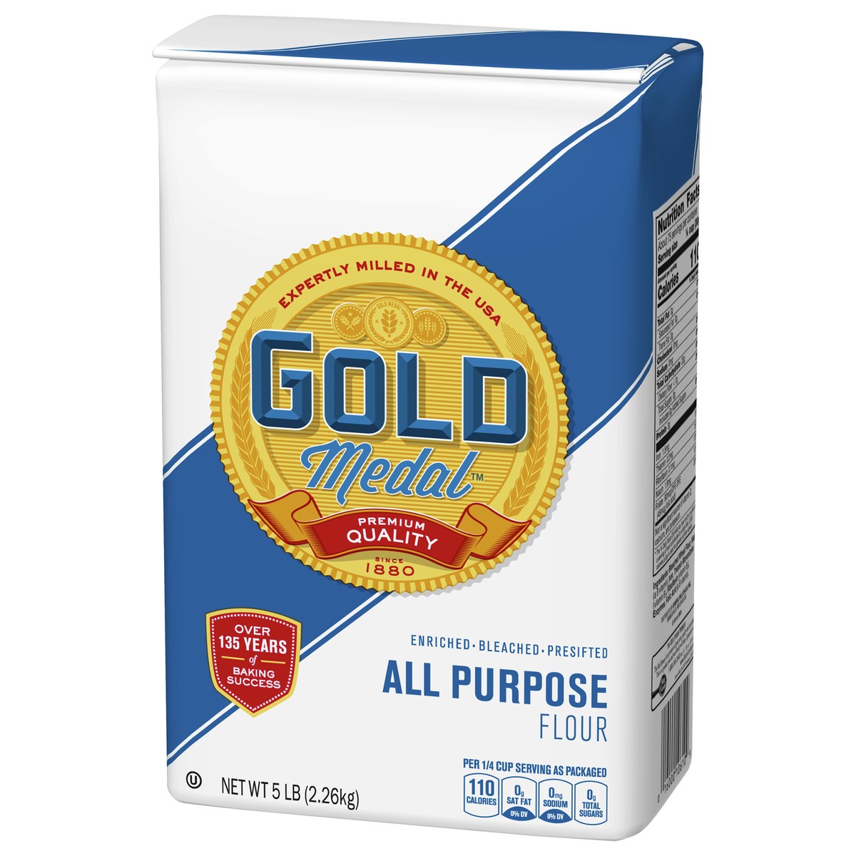 slide 3 of 9, Gold Medal All Purpose Flour, 5 lb., 5 lb