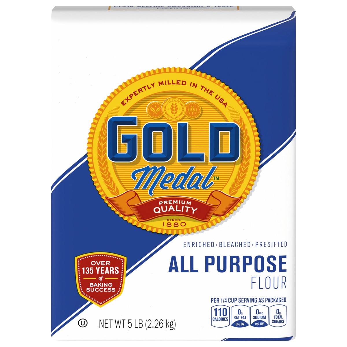 slide 1 of 9, Gold Medal All Purpose Flour, 5 lb., 5 lb