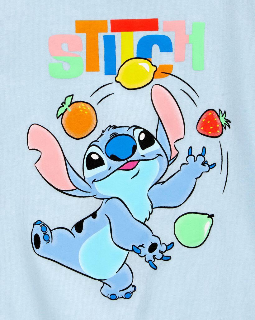 slide 3 of 3, Carter's Carters Toddler Lilo & Stitch Tee Blue 4T, 1 ct