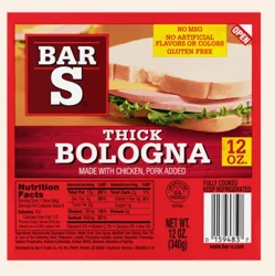 Bar-S Bologna 12 oz